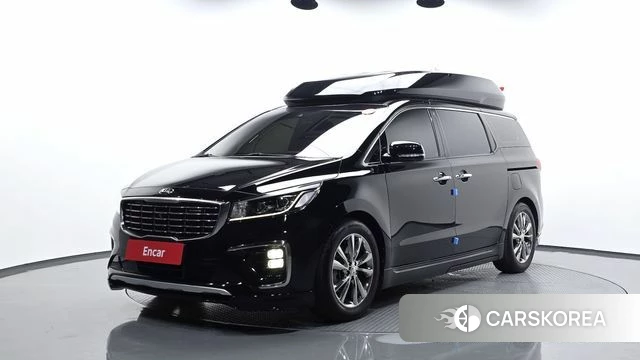 Kia The New Carnival 2019 Черный из Кореи
