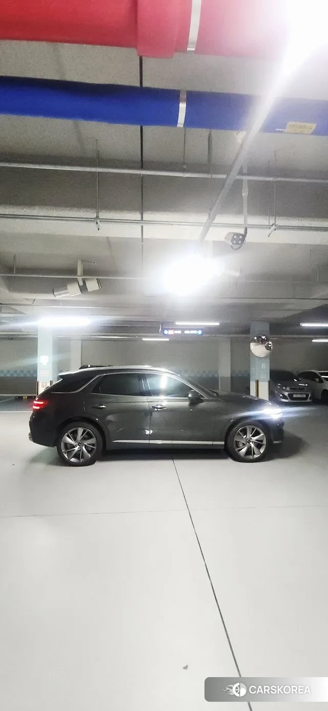 Genesis GV70 2024 Темно-зеленый из Кореи