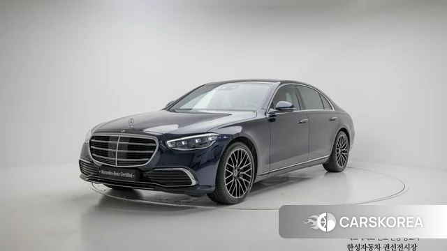 Mercedes-Benz S-Class W223 2024 Синий из Кореи