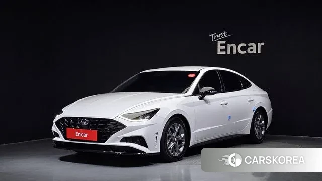 Hyundai Sonata (DN8) 2022 Белый из Кореи