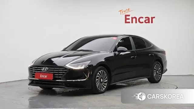 Hyundai Sonata Hybrid (DN8) 2021 Черный из Кореи