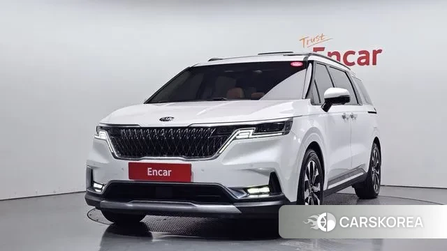 Kia Carnival 4th generation 2021 Белый из Кореи