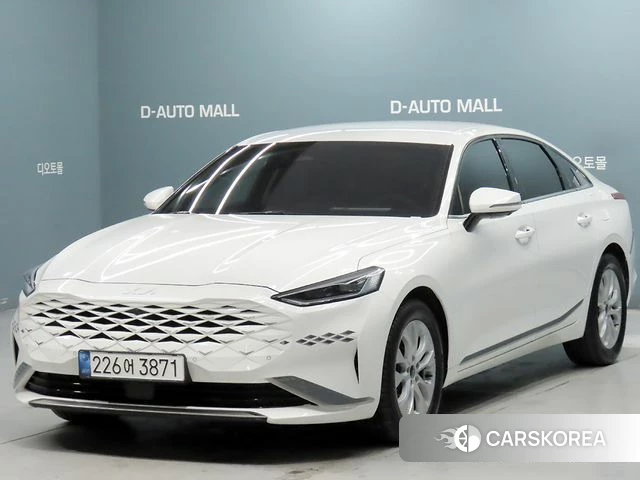 Kia K8 2021 Белый из Кореи