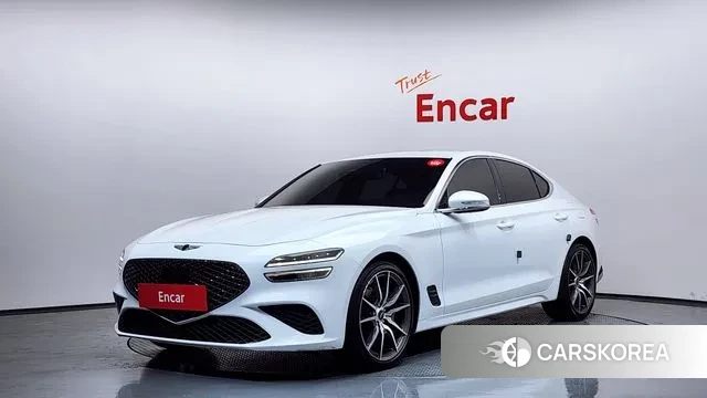 Genesis The New G70 2023 Белый из Кореи