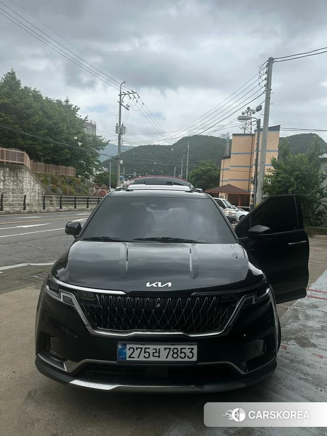 Kia Carnival 4th generation 2021 Черный из Кореи