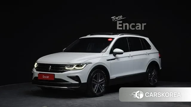 Volkswagen Tiguan second Generation 2022 Белый из Кореи