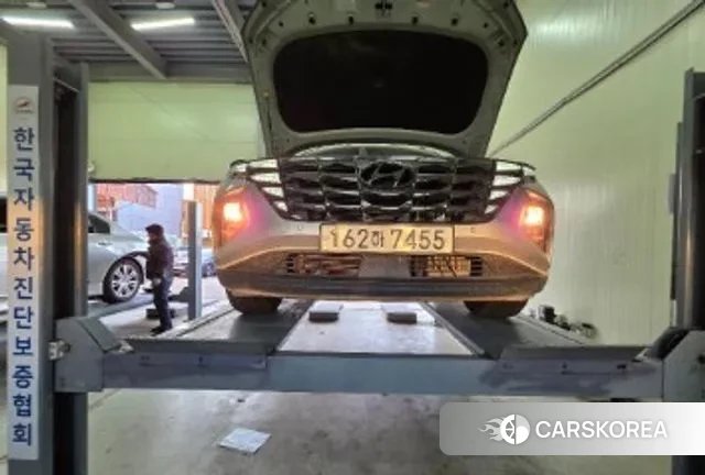 Hyundai Tucson (NX4) 2021 Серый из Кореи