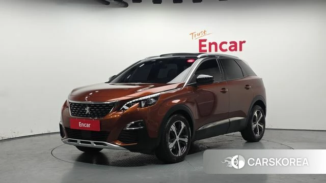 Peugeot 3008 second generation 2021 Коричневый из Кореи