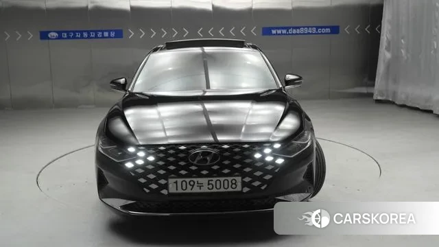 Hyundai The New Grandeur IG Hybrid 2020 Черный из Кореи