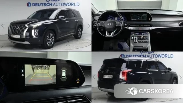 Hyundai Palisade 2019 Синий из Кореи