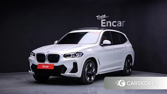BMW iX3 2024 Белый из Кореи