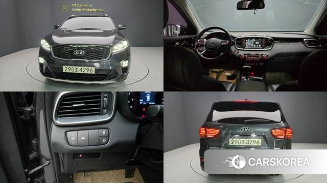 Kia The New Sorento 2019 Серый из Кореи