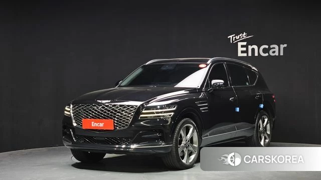 Genesis GV80 2021 Черный из Кореи