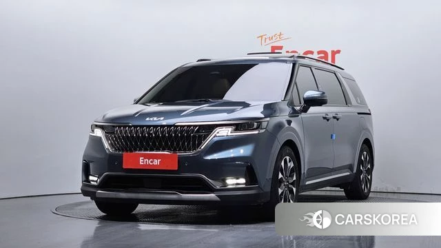 Kia Carnival 4th generation 2023 Цвет галактики из Кореи
