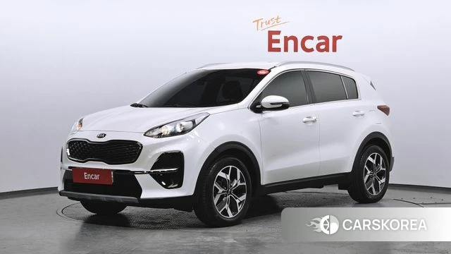 Kia Sportage The Bold 2020 Белый из Кореи