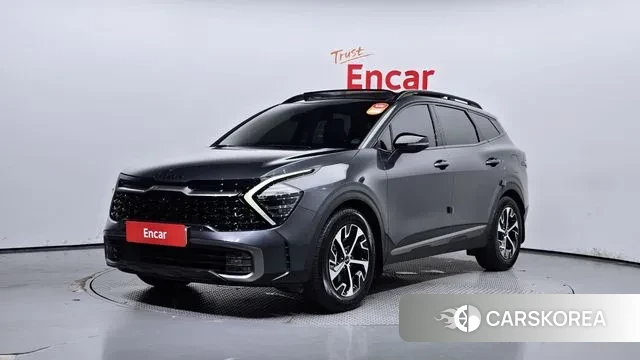Kia Sportage 5th Generation Hybrid 2023 Серый из Кореи