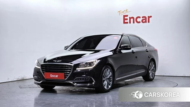 Genesis G80 2018 Черный из Кореи