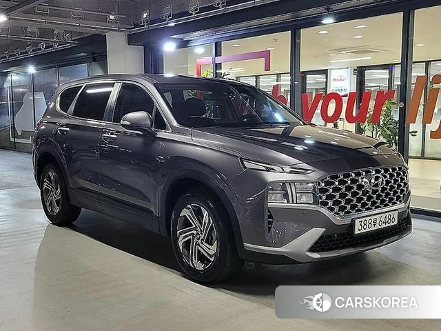 Hyundai The New Santa Fe 2021 Серый из Кореи