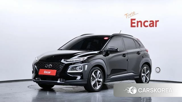 Hyundai Kona 2019 Черный из Кореи