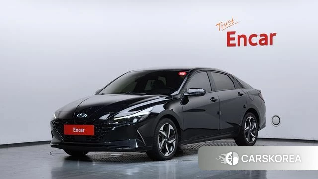 Hyundai Avante (CN7) 2020 Черный из Кореи