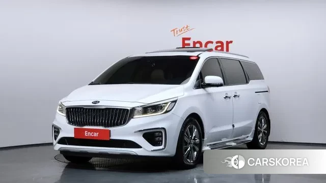Kia The New Carnival 2018 Белый из Кореи