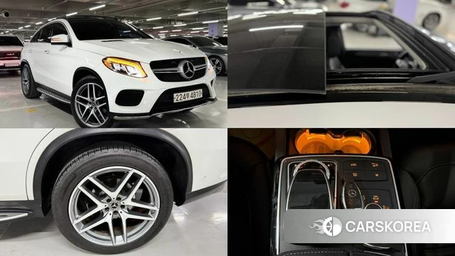 Mercedes-Benz GLE - Class W166 2018 Белый из Кореи
