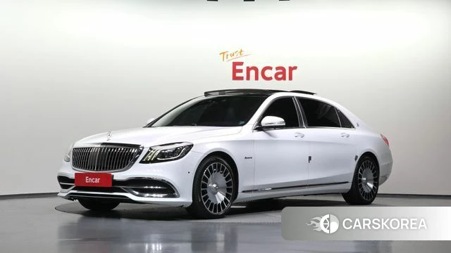 Mercedes-Benz S-Class W222 2018 Белый из Кореи