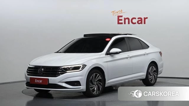 Volkswagen 7th Generation of Jetta 2021 Белый из Кореи