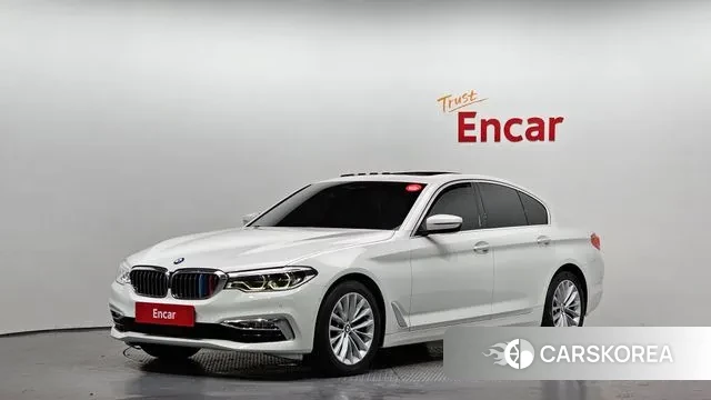BMW 5 Series (G30) 2018 Белый из Кореи