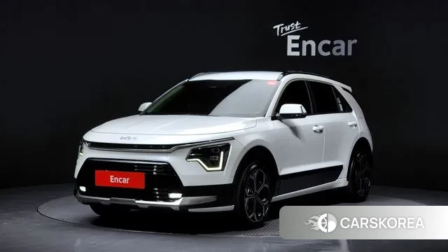 Kia Di Ol Nu Niro 2022 Белый из Кореи