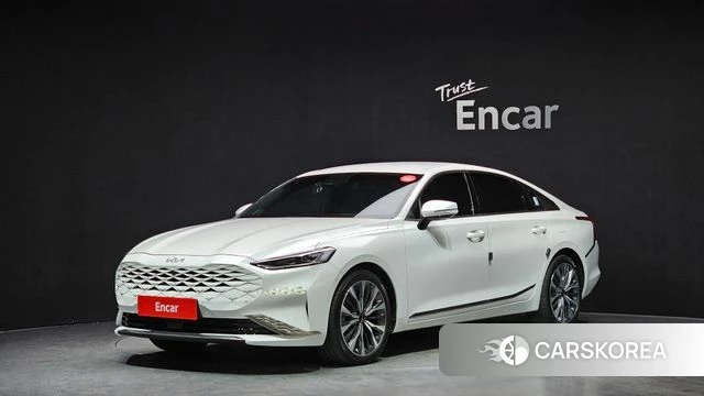 Kia K8 2022 Белый из Кореи