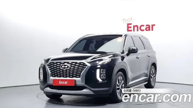 Hyundai Palisade 2021 Черный из Кореи