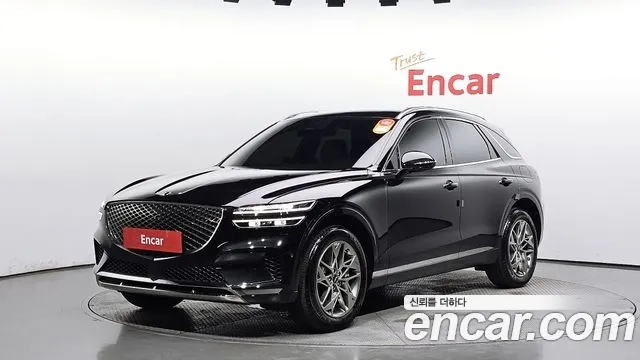 Genesis GV70 2023 Черный из Кореи