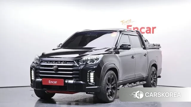 Ssangyong The New Rexton Sports Cannes 2022 Черный из Кореи