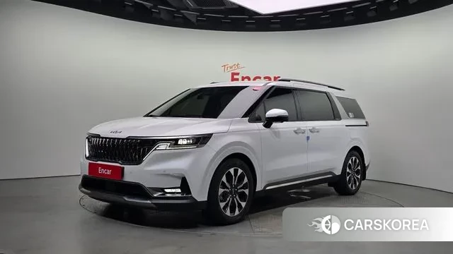 Kia Carnival 4th generation 2021 Белый из Кореи