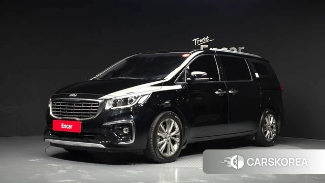 Kia The New Carnival 2020 Черный из Кореи