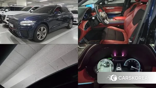 Genesis GV70 2021 Синий из Кореи