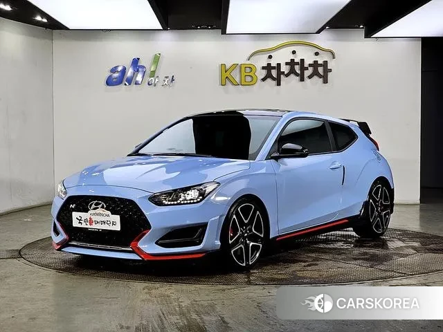 Hyundai Veloster (JS) 2021 Синий из Кореи