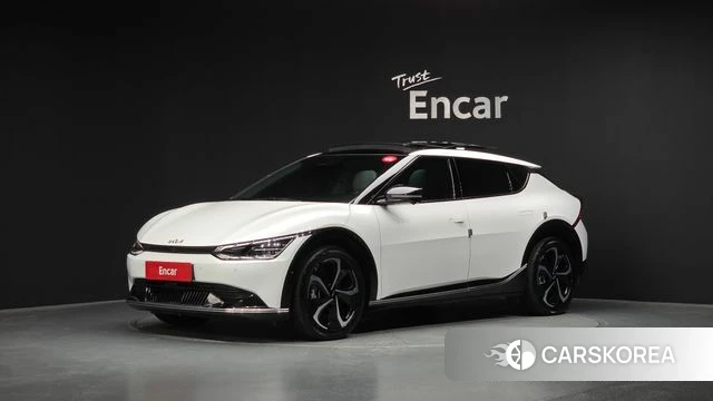 Kia EV6 2023 Белый из Кореи