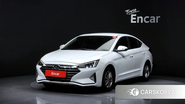 Hyundai The New Avante AD 2019 Белый из Кореи