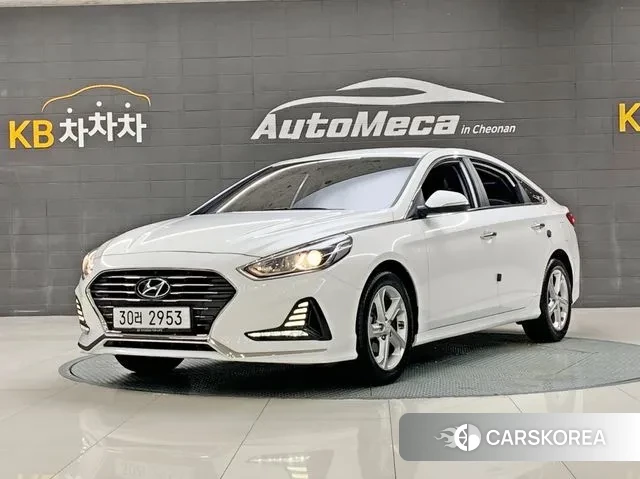 Hyundai Sonata New Rise 2019 Белый из Кореи