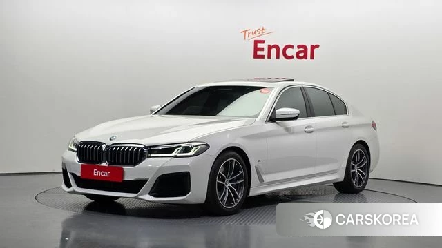 BMW 5 Series (G30) 2021 Белый из Кореи