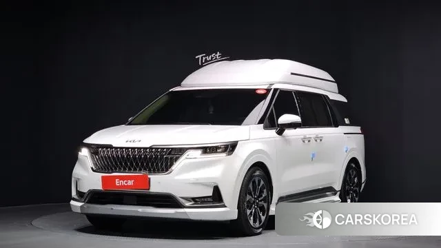 Kia Carnival 4th generation 2022 Белый из Кореи