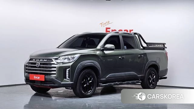 Ssangyong The New Rexton Sports Cannes 2022 Зеленый из Кореи