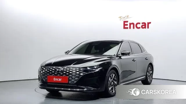 Hyundai The New Grandeur IG Hybrid 2021 Черный из Кореи