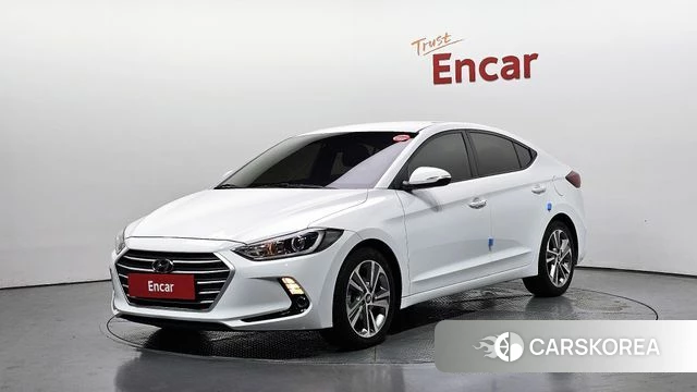 Hyundai Avante AD 2018 Белый из Кореи
