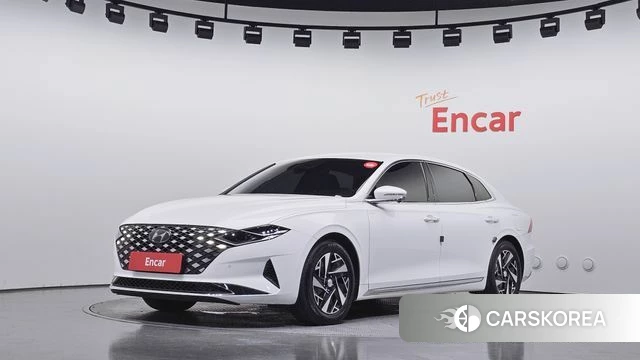 Hyundai The New Grandeur IG Hybrid 2020 Белый из Кореи