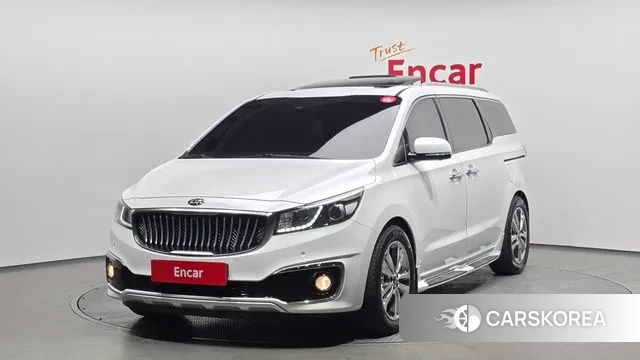 Kia All New Carnival 2018 Белый из Кореи