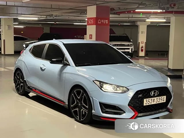Hyundai Veloster (JS) 2019 Синий из Кореи