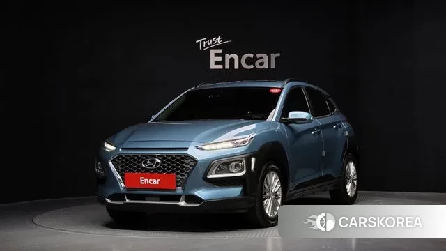 Hyundai Kona 2020 Небесно-голубой из Кореи